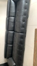顧家家居（KUKA）國家補貼意式真皮沙發(fā)頭層牛皮客廳現(xiàn)代簡約大小戶型沙發(fā)家用1523 【曜夜黑】3.4m丨可坐可躺 曬單實拍圖