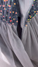 衣諾坊女童禮服長(zhǎng)裙兒童六一演出服花童女孩主持人鋼琴表演服 曬單實(shí)拍圖