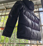 駱駝火山羽絨服1.0情侶男女加厚防極寒鴨絨面包服外套冬季城市輕戶外 幻影黑，男款 7089H XL 曬單實拍圖