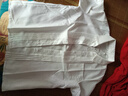 寶格妍jk制服套裝畢業(yè)班服jk襯衫女短袖夏季日系校供學(xué)院風(fēng)襯衫白色上衣 白色短袖（無領(lǐng)結(jié)） M 96-108斤 曬單實拍圖