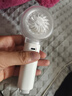 艾美特（AIRMATE）電風(fēng)扇小風(fēng)扇手持風(fēng)扇節能小風(fēng)炮迷你小型便攜式無(wú)葉電風(fēng)扇充電款隨身宿舍戶(hù)外露營(yíng)電扇風(fēng)寶禮物 【冷萃白】5檔勁風(fēng)丨2000mah 曬單實(shí)拍圖