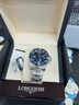 浪琴（LONGINES）彭于晏推薦 瑞士手表 康卡斯?jié)撍盗?機(jī)械鋼帶男表L37824966 曬單實(shí)拍圖