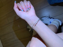 中國黃金（CHINA GOLD）銀手鏈女S925純銀雙層滿天星手鏈時尚手串七夕情人節(jié)禮物送女友 滿天星手鏈【玫瑰禮盒】 曬單實拍圖