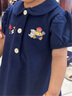 Teenie Weenie Kids小熊童裝25年夏新款女寶寶A版娃娃領(lǐng)連衣裙 藏青色 100 cm 曬單實拍圖