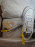 耐克NIKE緩震板鞋女空軍一號AIR FORCE 1運動鞋 DZ1847-114白粉 36.5 曬單實拍圖