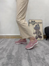 領(lǐng)航駱駝女鞋 2025夏季新款網(wǎng)面透氣一腳蹬休閑鞋 輕便舒適軟底媽媽鞋 紫色 【特價款 透氣孔系列1106】 38 【偏小，拍大一碼，贈運費險】 曬單實拍圖