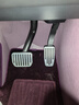 FOLOMODO適用特斯拉煥新版ModelY/3金屬踏板電剎車(chē)油門(mén)合金運動(dòng)改裝保護罩 旗艦款【銀色】 曬單實(shí)拍圖