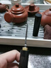 希爾庫班木茶道配件大馬士革普洱茶刀開茶器茶針茶夾茶刷賞茶盤套裝 龍馬精神茶刀 曬單實拍圖