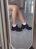 霍蜻黑色厚底小皮鞋女2025新款增高粗跟單鞋女英倫風(fēng)高跟鞋女樂福鞋女 黑色亮光 【跟高6.5cm】 38 (240mm) 曬單實(shí)拍圖
