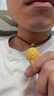 夢(mèng)金園  黃金吊墜 古法足金八寶羅盤(pán)吊墜福運掛墜生日禮物 吉祥八寶-約8.86g-克重多退少補 曬單實(shí)拍圖