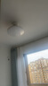 美的（Midea）風(fēng)扇燈餐廳吊扇燈led臥室燈隱形扇葉遙控三防燈具熟睡風(fēng)包安裝 曬單實拍圖