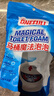 ONEFULL馬桶泡泡粉家用藍(lán)泡泡馬桶清潔劑強力除垢泡泡凈去漬除菌100g*4包 曬單實拍圖