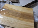 杏運有你正宗泰興銀杏木砧板實(shí)木家用加厚白果樹(shù)切菜板整木防霉抗菌案刀板 55*38cm 3cm 曬單實(shí)拍圖