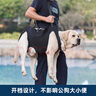 狗狗輔助帶大型犬輔助背帶老年犬殘疾犬康復(fù)鍛煉狗輔助行走帶 黑色 M（推薦26-35斤） 曬單實(shí)拍圖
