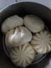 同慶樓大鮮肉純手工包子生鮮食品早餐半成品速食速凍點(diǎn)心面點(diǎn)加熱即食 鮮汁肉包500g 10只【3袋】 曬單實(shí)拍圖
