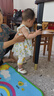 戴維貝拉初生嬰兒鞋子女寶寶學(xué)前鞋6個(gè)月步前鞋秋季公主鞋軟底鞋 曬單實(shí)拍圖