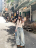 ANN ANDELMAN官方直營 2025新品皮膚衣內(nèi)搭吊帶背心罩衫女修身長(zhǎng)袖上衣 白色 S 曬單實(shí)拍圖