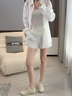 愛(ài)步（ECCO）休閑鞋女 2025新款時(shí)尚百搭簡(jiǎn)約輕盈牛皮德訓(xùn)鞋板鞋 柔酷220263 石灰色22026301378 37 曬單實(shí)拍圖