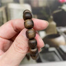 越南芽莊白奇楠沉香手串老料九分沉檀香木桶珠單圈佛珠手串男 【俄百花蜜蠟款】白奇楠沉香 曬單實(shí)拍圖
