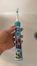 飛利浦（PHILIPS）兒童電動牙刷 送男孩女孩生日兒童禮物 藍牙版 適用4-12歲 自帶2支刷頭+8款貼紙 藍色HX6322/04 曬單實拍圖