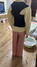 童話課堂女童睡衣春秋款2025新款兒童秋季純棉卡通家居服大童女孩長袖秋裝 小熊款 —上衣全棉+褲子彈性氨綸 150 建議身高135-145厘米左右 曬單實拍圖