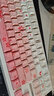 腹靈NX87高顏值三模無(wú)線(xiàn)藍(lán)牙機(jī)械鍵盤(pán)全鍵無(wú)沖電競(jìng)游戲?qū)Ｓ靡魳?lè)律動(dòng)情人節(jié)辦公學(xué)生 櫻之戀側(cè)刻+櫻落軸（顏粉|燈效）+10000毫安 無(wú)線(xiàn)_藍(lán)牙+TypeC+2.4G 87鍵 曬單實(shí)拍圖