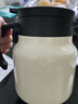 金灶（KAMJOVE）雙層保溫隔熱燜泡壺316不銹鋼內(nèi)膽泡茶壺茶水分離沏茶壺沖茶壺 白色（五行·金） 曬單實(shí)拍圖