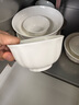 順祥餐具套裝碗盤(pán)餐具碗碟套裝家用飯碗湯盤(pán)整套筷子簡(jiǎn)約白素瓷禮盒裝 曬單實(shí)拍圖