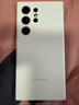 三星（SAMSUNG）Galaxy S24 Ultra原裝硅膠保護(hù)殼 手機(jī)套 原廠保護(hù)殼 手機(jī)保護(hù)套 白色 曬單實(shí)拍圖