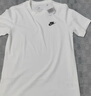耐克(NIKE)春夏男短袖T恤 純棉 運動休閑 經典簡約 AR4999-101 白色L 曬單實拍圖