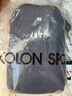 KOLON SPORT 可隆通勤商務(wù)雙肩背包 防潑水耐磨多功能21L大容量-藏藍 曬單實拍圖
