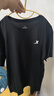 特步（XTEP）全棉100%短袖男上衣純棉恤男春季男裝圓領(lǐng)體恤男士t恤打底汗衫 正黑色 -速干 L (175) 曬單實(shí)拍圖
