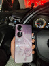 殼圖圖適用于蘋果8Plus手機殼iPhone 8plus新品女款iph8p保護套愛瘋八全包防摔apple感pg8p玻璃外殼水墨 【水墨蝴蝶】梅紫色-單殼 iPhone 8 曬單實拍圖