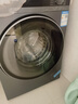 海爾（Haier）【旗艦新品】一級健康直驅滾筒洗衣機全自動【海爾376升級款37E】10公斤超薄嵌入國家補貼20% 【小紅花】洗脫一體:慕斯沖浪洗+雙效除菌 曬單實拍圖