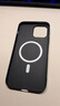 KEKLLE適用iPhone13promax手機(jī)殼蘋果13promax保護(hù)套無線充電磨砂防摔保護(hù)套 午夜黑 曬單實(shí)拍圖