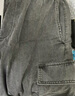 森馬（Semir）【大促福袋】休閑中褲男女運(yùn)動(dòng)短褲夏季寬松五分褲時(shí)尚褲子 男-B款牛仔黑 【復(fù)古工裝風(fēng)】 M 曬單實(shí)拍圖