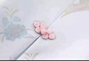新中式國風提花a字半身裙女夏季2025新款刺繡開叉直筒中長包臀裙 藍色 L (28) 建議100-110斤 曬單實拍圖