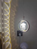 燈靈小吊燈吧臺氛圍燈led主臥室房間床頭吊線電鍍3D打印水晶球水母款 曬單實拍圖