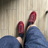FOOT INDUSTRY 足下工業(yè) 「2025新款」芭蕾德訓(xùn)鞋無(wú)內(nèi)里系列紅色薄底舒適休閑 酒紅色 39 曬單實(shí)拍圖