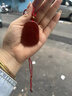 Rose Imprinting紅瑪瑙十二生肖玉吊墜玉髓鼠?；⑼谬埳唏R羊猴雞狗豬男女屬相玉佩 瑪瑙生肖馬 曬單實拍圖