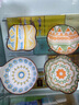 佩爾森（CERAMICS）日式家用蘸料碟子調(diào)味碟醬油陶瓷味碟吐骨碟調(diào)料碟圍爐煮茶小吃碟 調(diào)料碟4個(gè)混裝 曬單實(shí)拍圖
