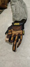 MECHANIX WEAR 美國超級技師半指戰術(shù)手套 男戶(hù)外垂釣手套露三指攝影觸屏手套 棕色（LFR-75） M 曬單實(shí)拍圖