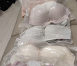 愛慕內(nèi)衣女小胸聚攏顯大無鋼圈中厚杯蕾絲文胸AM17A571-75A 曬單實拍圖