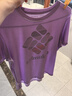 哥倫比亞（Columbia）戶(hù)外短袖女春夏款女子吸濕防曬輕薄透氣時(shí)尚半袖速干T恤AR2191 585 /紫色 M /160/84A 曬單實(shí)拍圖
