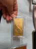 Lossot生日禮物足金999.9金片快樂(lè )每一天金鈔黃金禮品投資收藏 曬單實(shí)拍圖