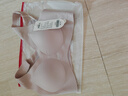 紅豆（Hodo）內(nèi)衣女無(wú)痕無(wú)鋼圈文胸裸感聚攏胸罩薄款春夏新款A(yù)類背心吊帶 柔霧粉 背心款 L (165) 曬單實(shí)拍圖