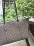 Tory Burch 湯麗柏琦【七夕禮物】 PERRY 單肩手提托特包女包TB 175324 黑咖色 200 OS 曬單實(shí)拍圖