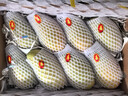 果戀匯（GUOLIANHUI）現貨海南三亞水仙芒新鮮特大芒果黃皮應季水果當季現摘整箱 凈重8斤大果 曬單實(shí)拍圖