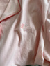 全棉時(shí)代【七夕禮物】男女士睡衣7A抗菌軟彈針織情侶家居服套裝 曬單實(shí)拍圖