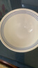千代源日式條紋斗笠碗陶瓷碗湯碗小碗餐具家用高腳米飯碗面碗大碗瓷碗 大號8英寸（20cm） 曬單實(shí)拍圖